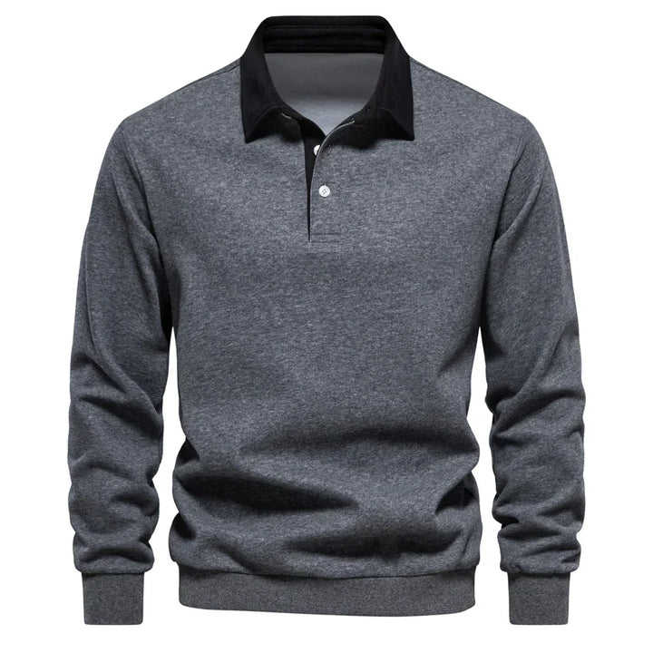 LAURENT MONACO | MEN'S POLO SWEATER