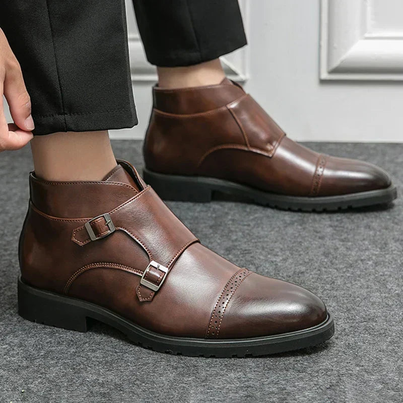 ELENA HARPER™  |  DOUBLE BUCKLE MONK BOOTS