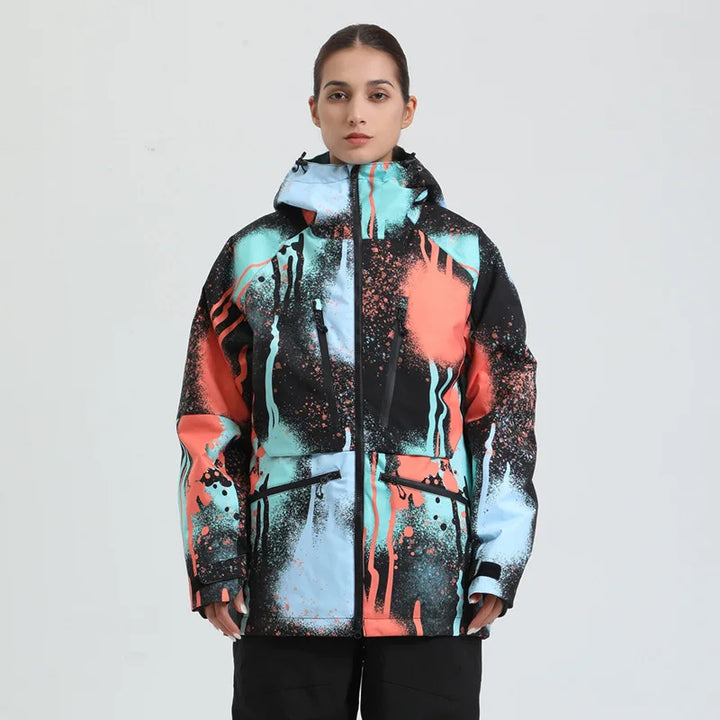 Unisex Winter Snowboard Jacket – Breathable and Water-Repellent