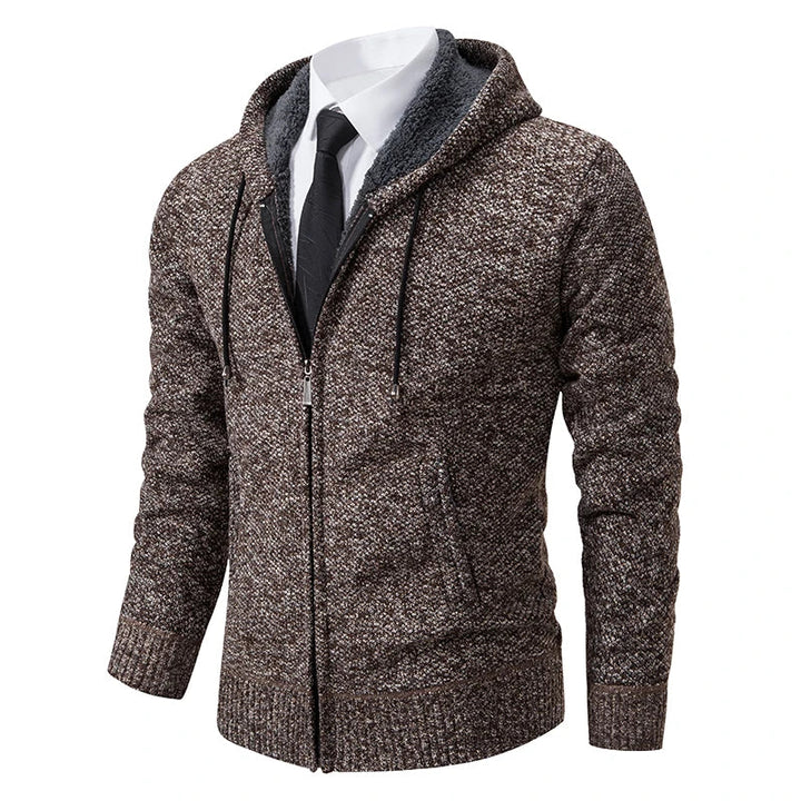 Fleece Zip Cardigan - Elena Harper