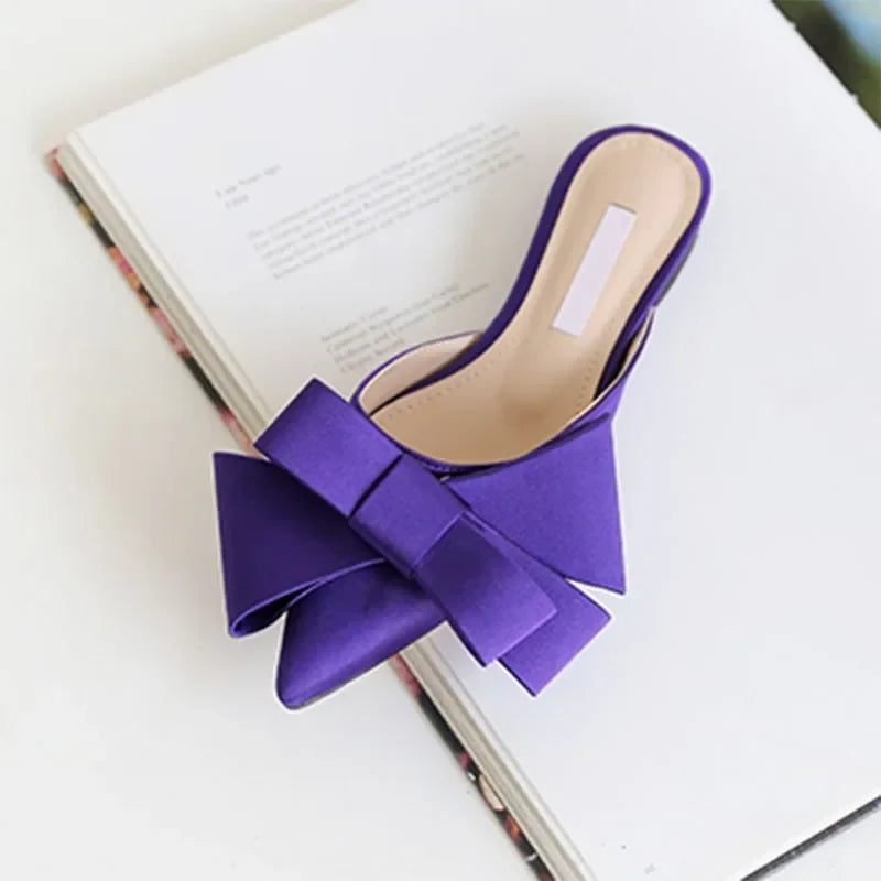 Kora Smooth Satin Sandals (High 1.5cm), view 9 - Elena Harper