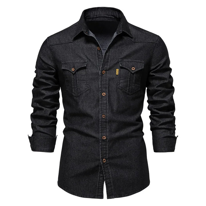 Men's Denim Shirt - Elena Harper