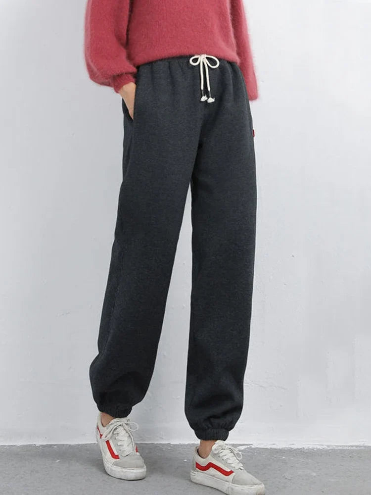 Maristella Plush Cozy Pants, view 5 - Elena Harper