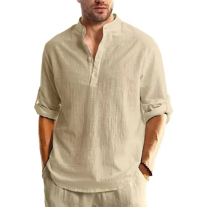 ELENA HARPER™  |  MEN'S LINEN SUMMER SHIRT