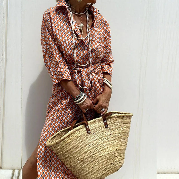 Navyah Urban Shirt Dress - Elena Harper