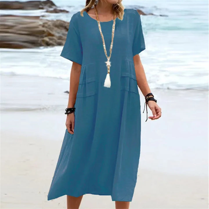 Zoe Comfortable Long Dress - Elena Harper
