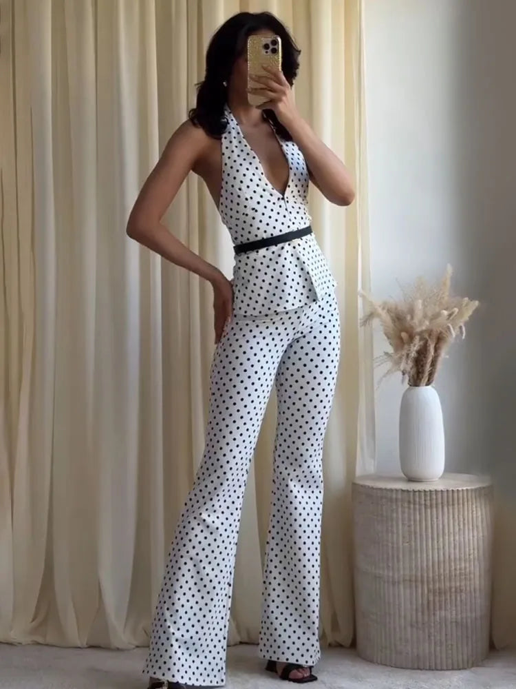 Liliana Chic Polka Dot Set, view 6 - Elena Harper