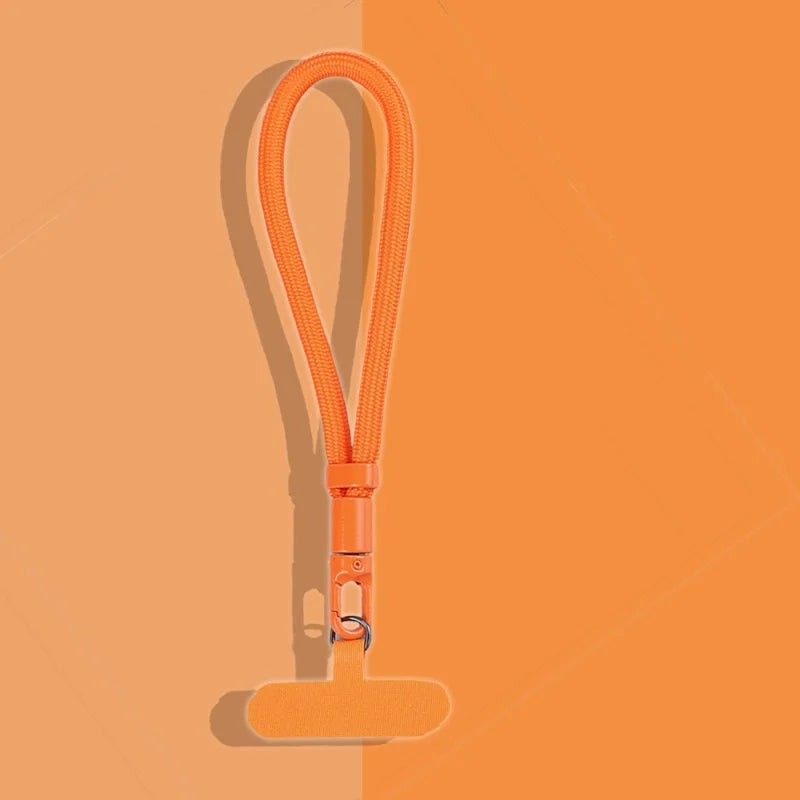 Adjustable phone strap with colorful lanyard