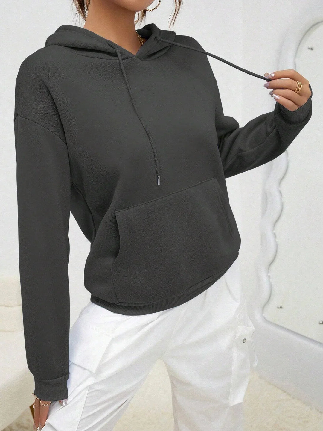 Janira Soft Cotton Sweatshirt, view 5 - Elena Harper