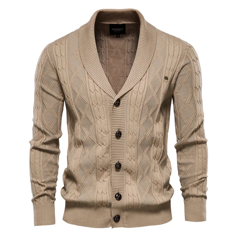 LAURENT MONACO | CASUAL PULLOVER FOR MEN WITH BUTTONS