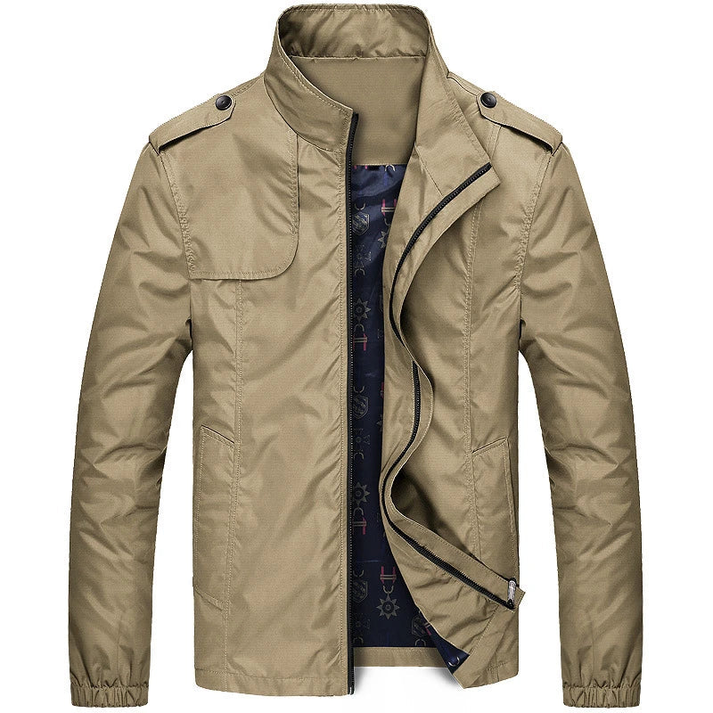Modern Bomber Jacket for Men – Casual Zip-Up Jacket