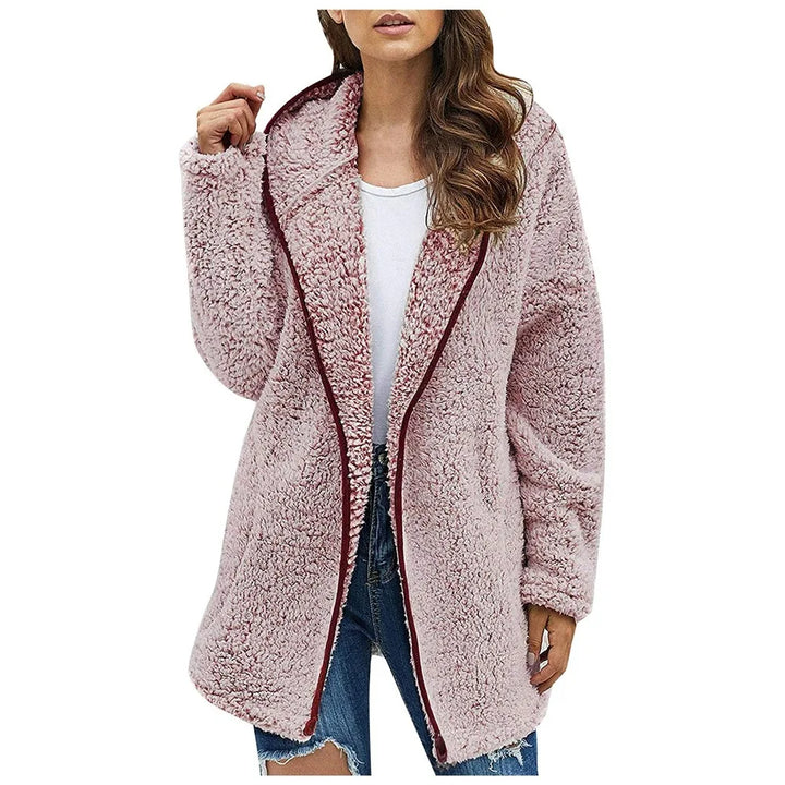 Rossella Cozy Fleece Jacket, view 9 - Elena Harper