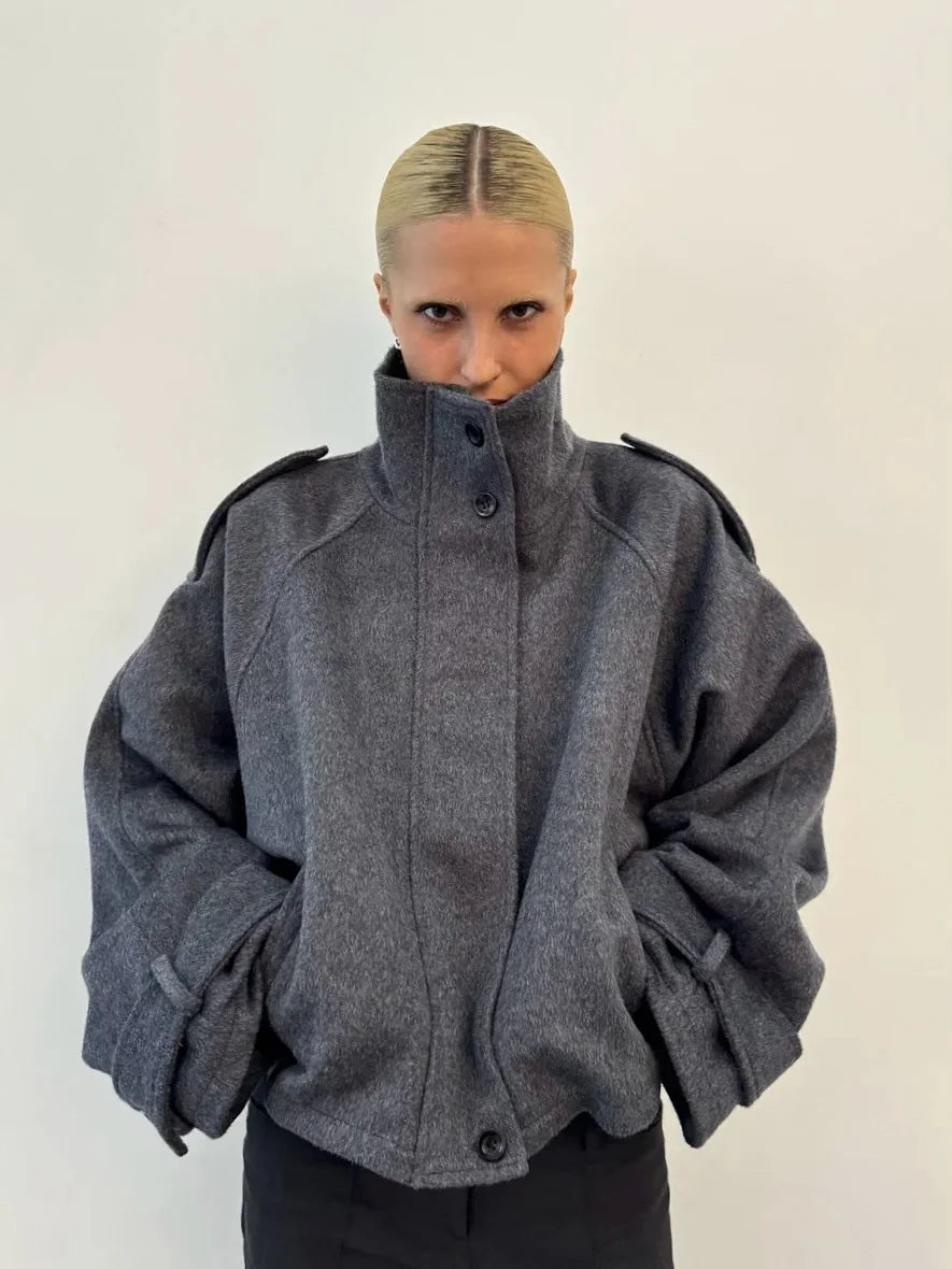Rosmunda Soft Velvet Jacket, view 2 - Elena Harper
