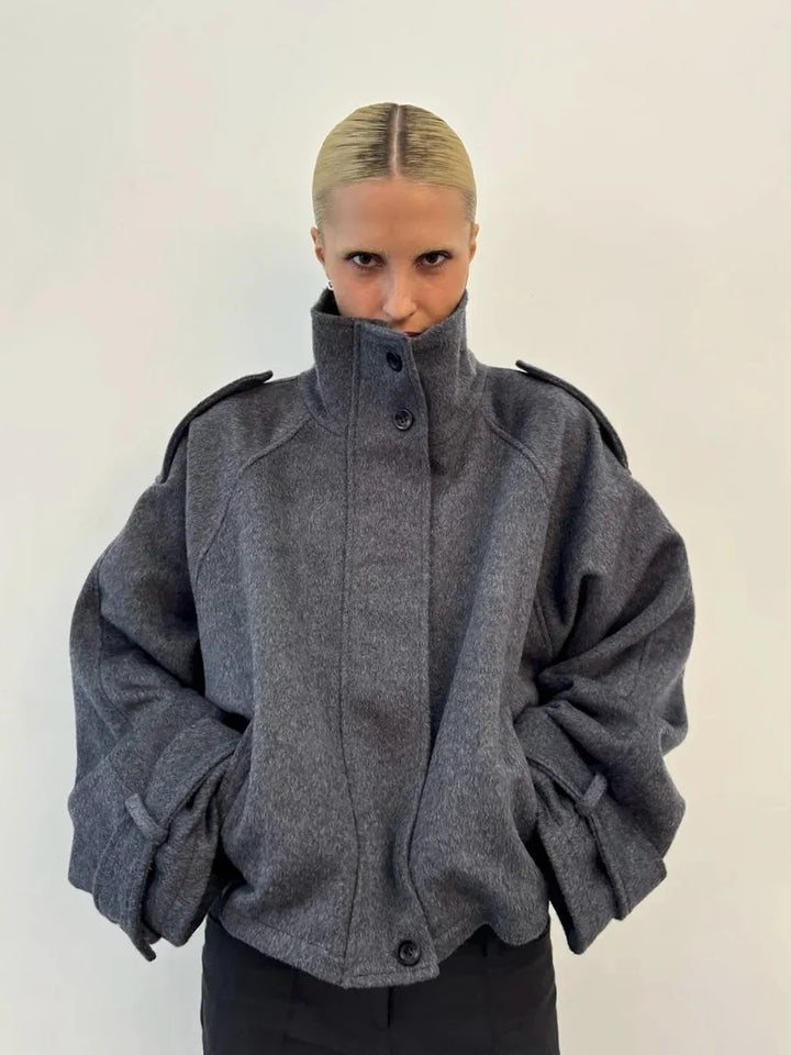 Rosmunda Soft Velvet Jacket, view 2 - Elena Harper