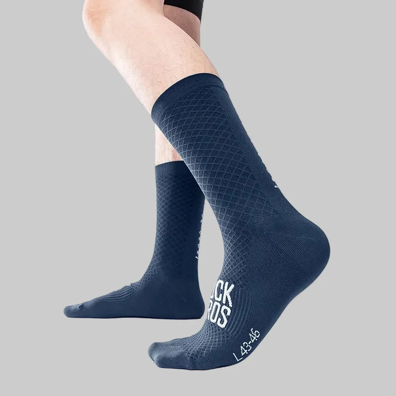 Set of 2 pairs of breathable cycling socks