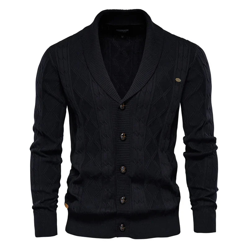 LAURENT MONACO | CASUAL PULLOVER FOR MEN WITH BUTTONS