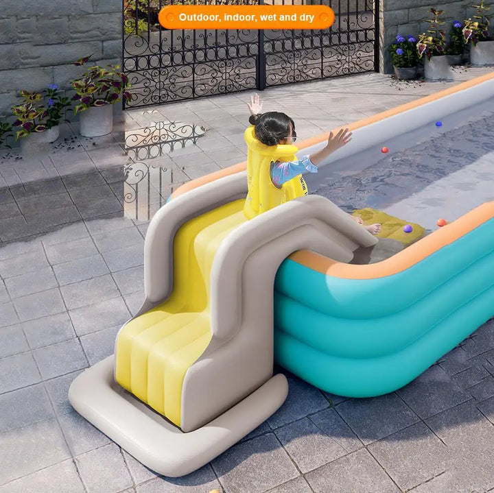 Inflatable Summer Water Slide – Safe and Playful Water Fun