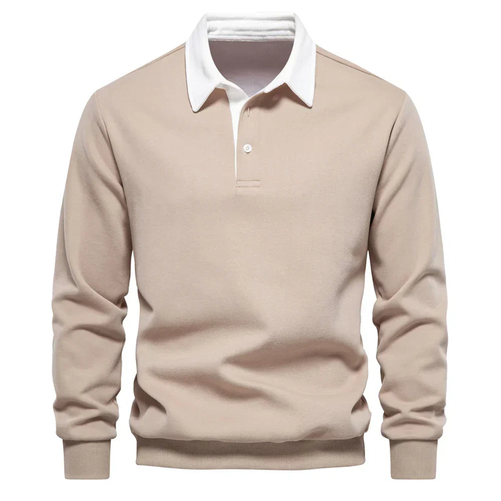LAURENT MONACO | MEN'S POLO SWEATER