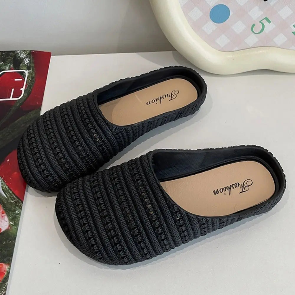 Gilda Soft Woven Sandals, view 5 - Elena Harper