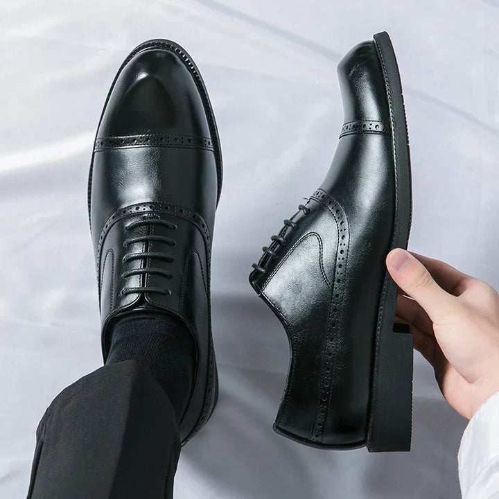 Luxury Leather Shoes - Elena Harper