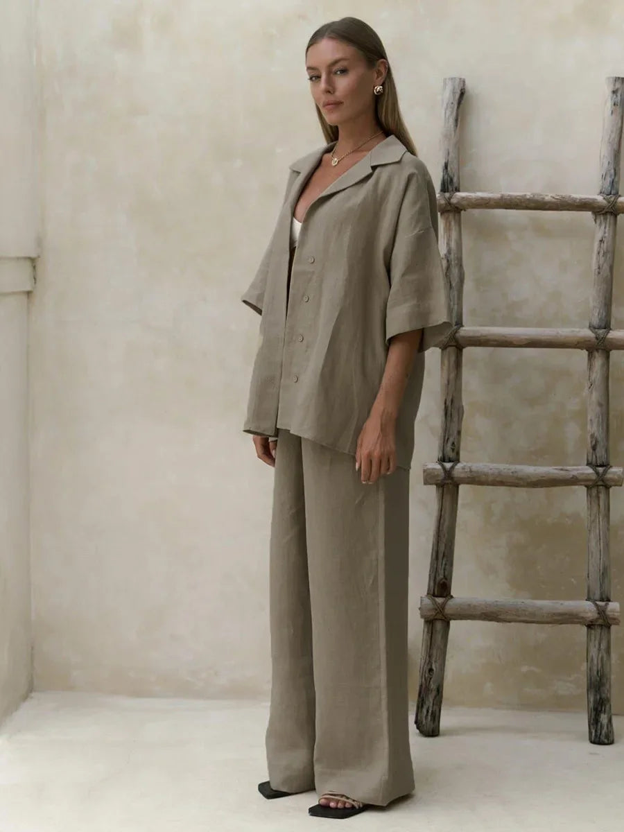 Amata Light Cotton Set, view 4 - Elena Harper
