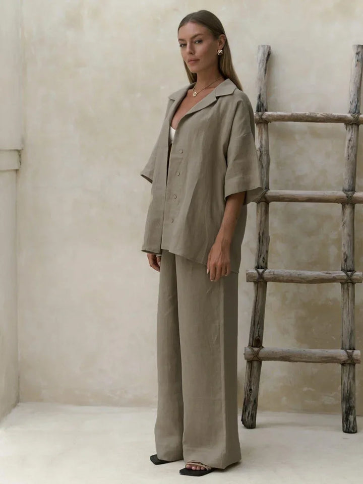 Amata Light Cotton Set, view 4 - Elena Harper