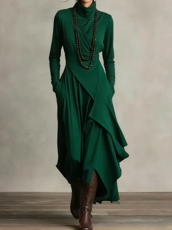 Nori™ | Modern Flowing Maxi Dress