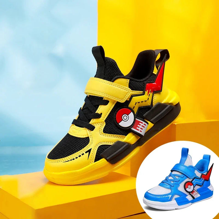 Boys' & Girls' Pokémon Sneakers - Fun, Breathable, & Comfy Shoes