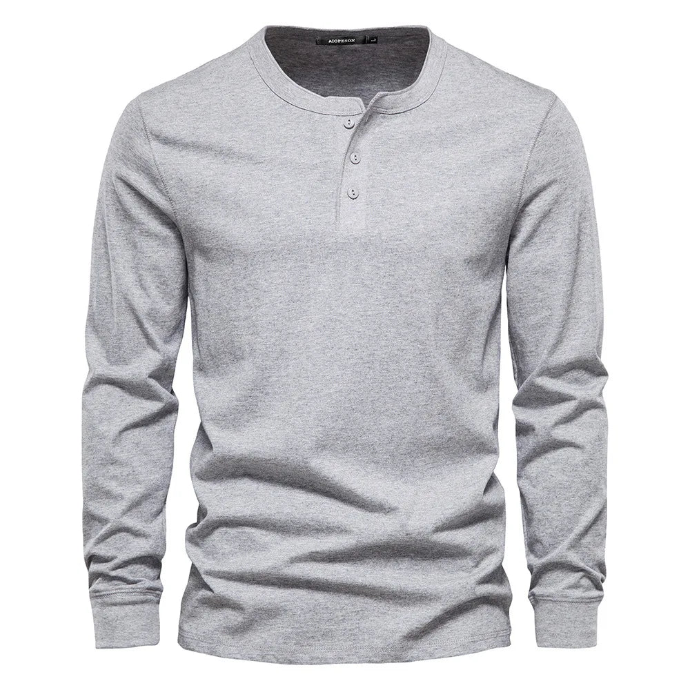 ELENA HARPER™  |  LONG BUTTON-UP SHIRT FOR MEN