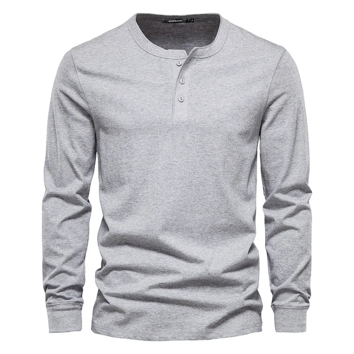 ELENA HARPER™  |  LONG BUTTON-UP SHIRT FOR MEN