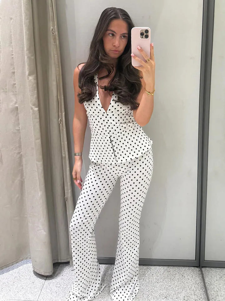 Liliana Chic Polka Dot Set - Elena Harper
