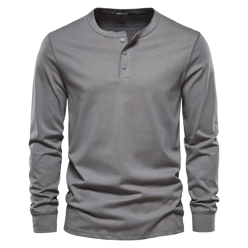 ELENA HARPER™  |  LONG BUTTON-UP SHIRT FOR MEN
