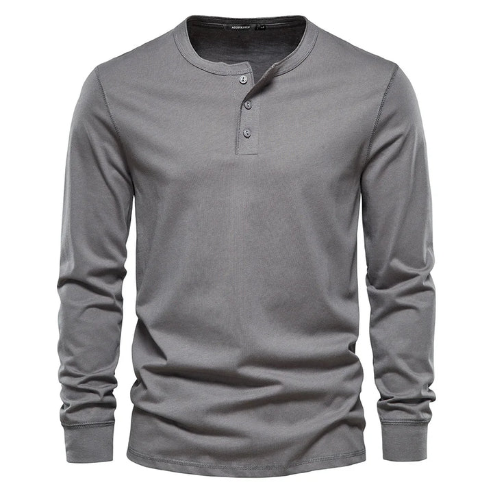 ELENA HARPER™  |  LONG BUTTON-UP SHIRT FOR MEN