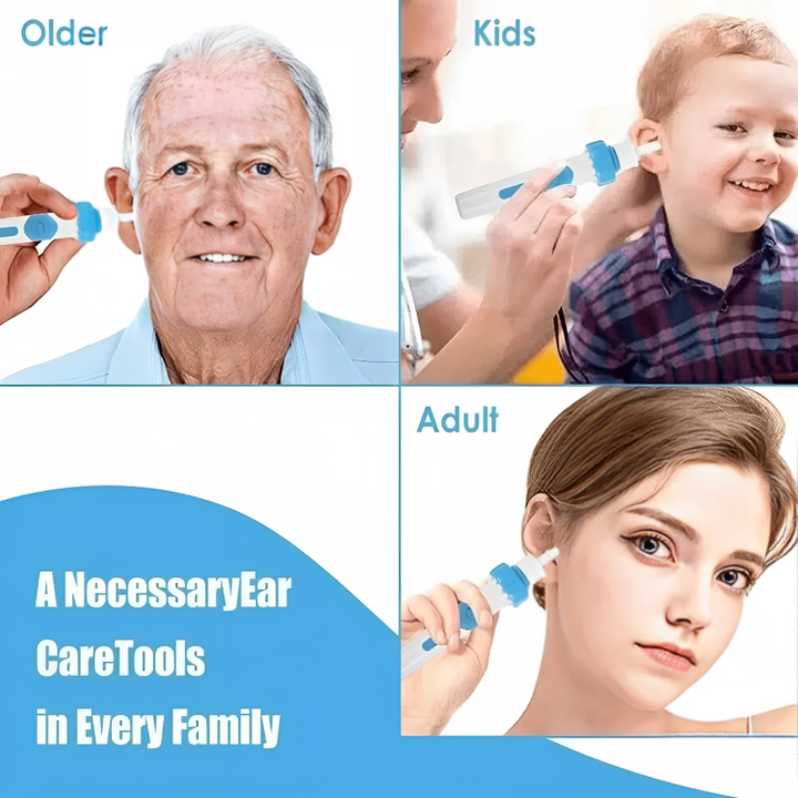 EarVac™ – Electric Earwax Remover, Gentle & Safe Ear Cleaning with Vacuum [50% Off]