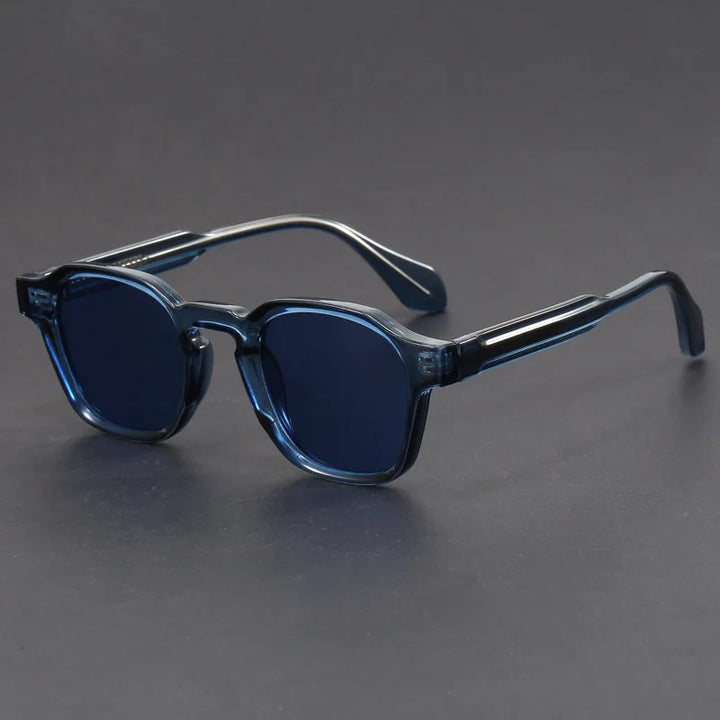 Square Sunglasses Retro Design - Polycarbonate Frame