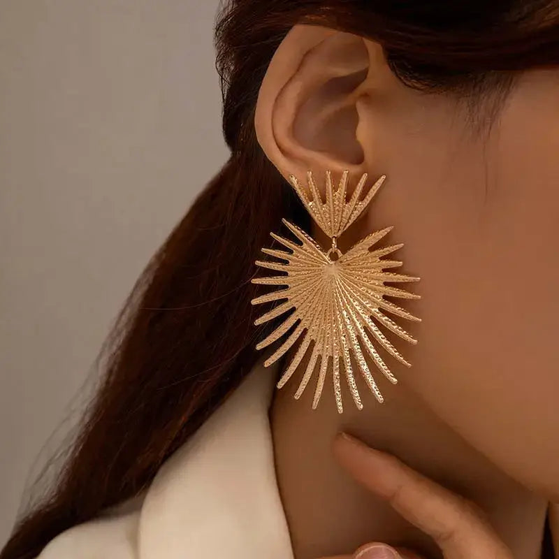 Extravagant Black Earrings!, view 3 - Elena Harper