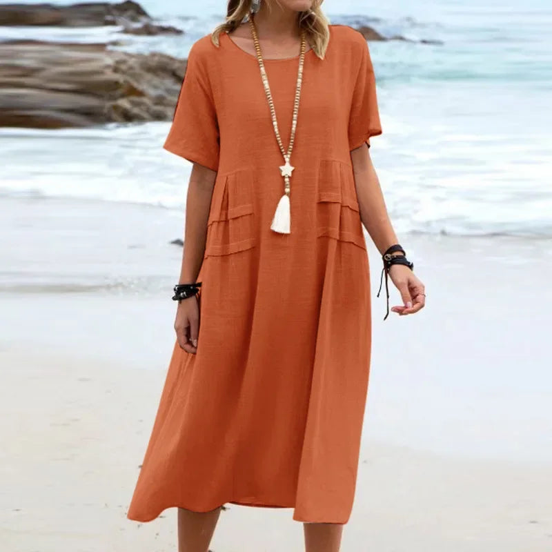 Zoe Comfortable Long Dress - Elena Harper
