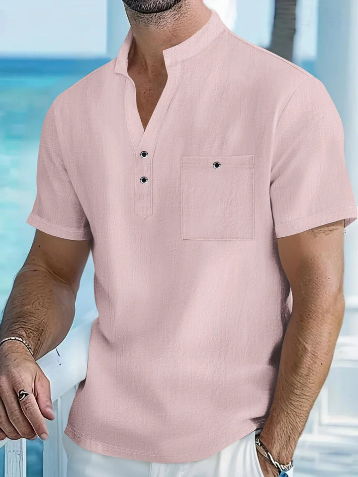 ELENA HARPER™  |  OFFICER COLLAR SHIRT FOR MEN