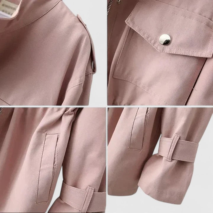 Alionora Elegant Summer Overcoat - Elena Harper
