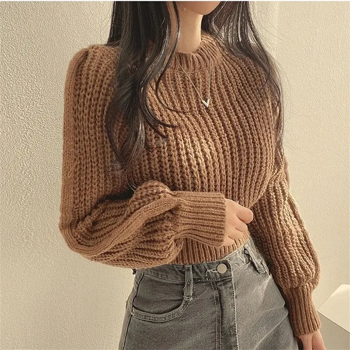 Karola Soft Knit Sweater, view 6 - Elena Harper
