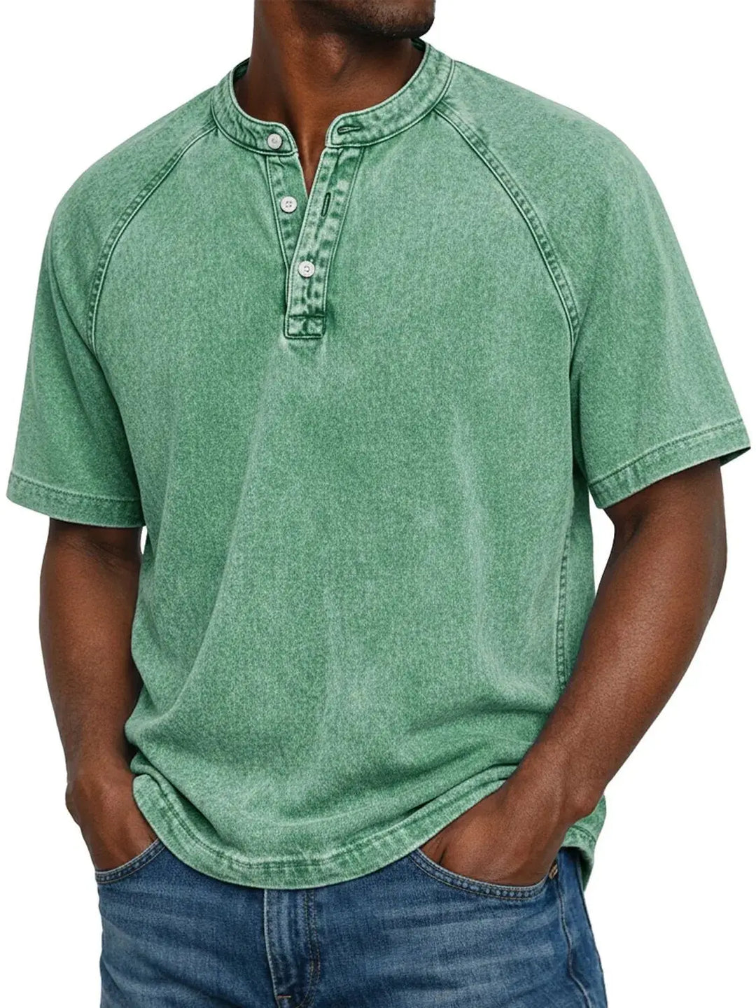 ELENA HARPER™  |  RETRO BUTTON-UP SHIRT FOR MEN