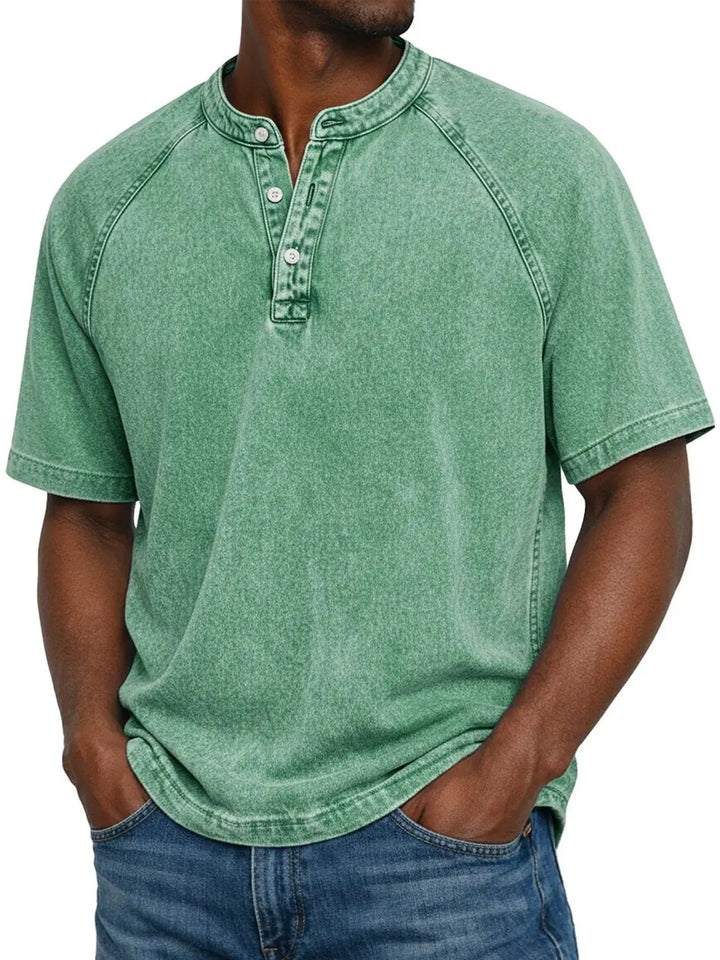ELENA HARPER™  |  RETRO BUTTON-UP SHIRT FOR MEN