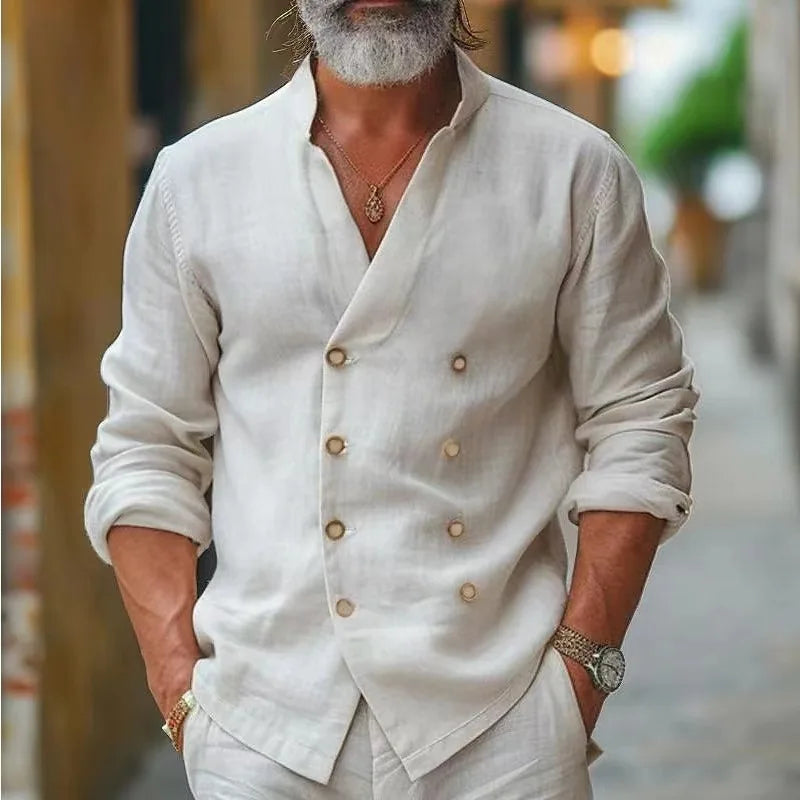 ELENA HARPER™  |  COTTON SUMMER SHIRT FOR MEN
