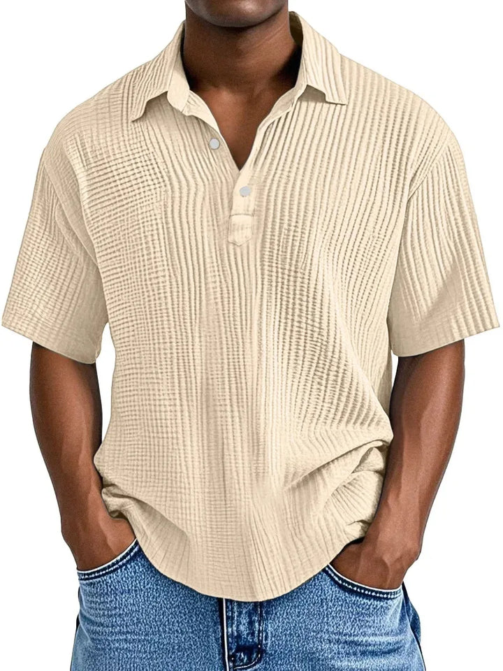 Retro Summer Shirt for Men - Elena Harper