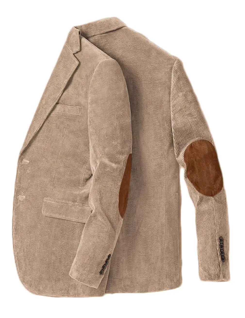 Costantino Corduroy Plush Jacket, view 5 - Elena Harper