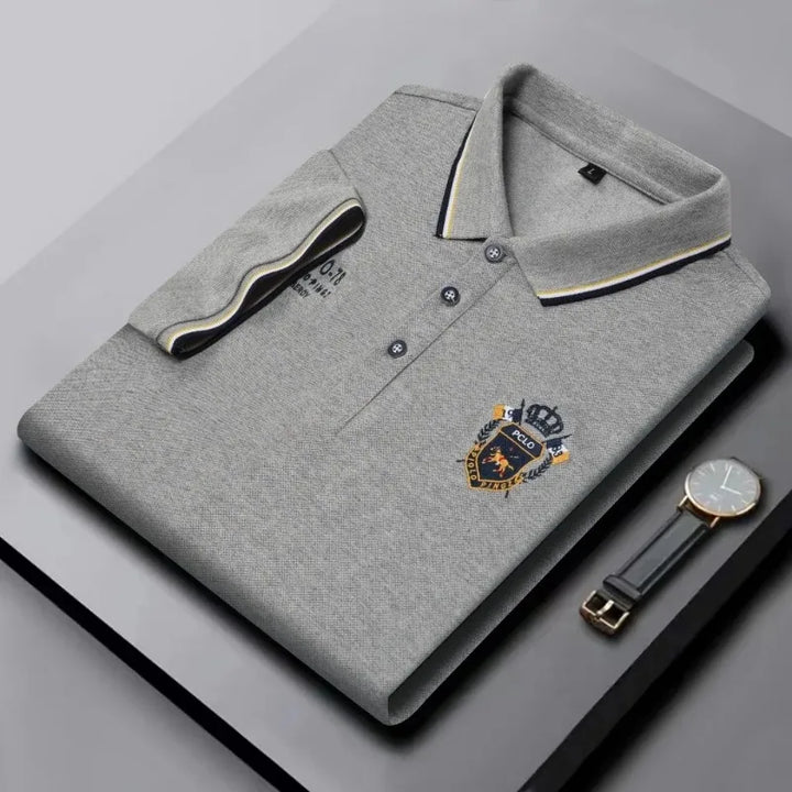 Laurent Monaco Classic Polo for Men, view 4 - Elena Harper