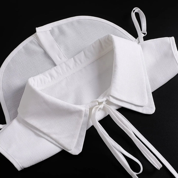 Domicella Ruffled Chic Collar, view 3 - Elena Harper