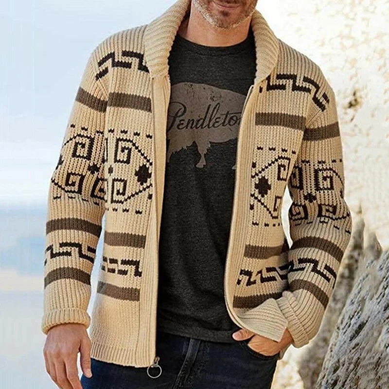 Almerico Comfortable Knit Sweater - Elena Harper