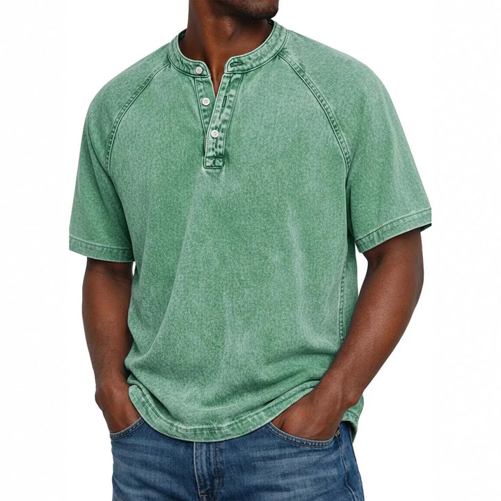 ELENA HARPER™  |  RETRO BUTTON-UP SHIRT FOR MEN
