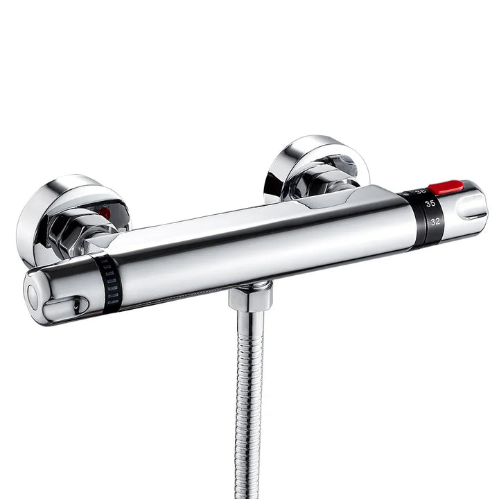 TempControl Chrome Thermostatic Shower Valve, view 3 - Elena Harper